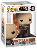 Фигурка Funko POP! Bobble Star Wars Mandalorian Boba Fett w/o Helmet (Exc) (490) 58288